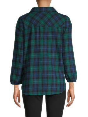 商品Love Ady|Plaid Cotton Shirt,价格¥144,第2张图片详细描述