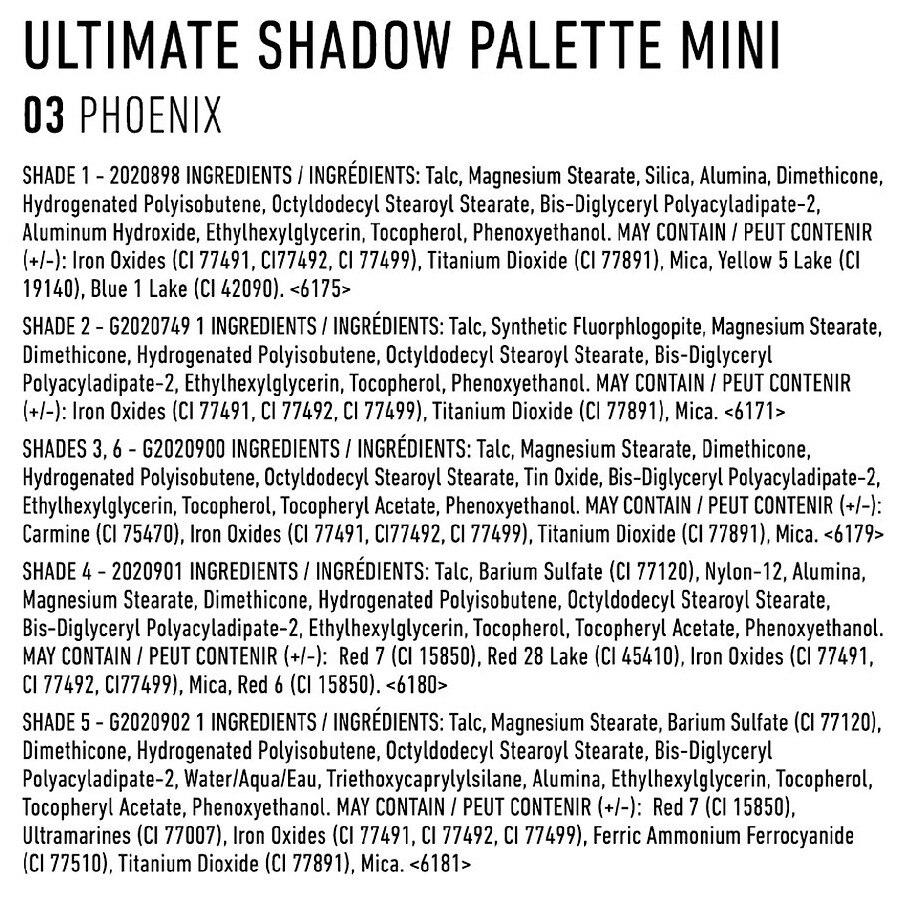 Ultimate Shadow Palette Mini商品第3张图片规格展示