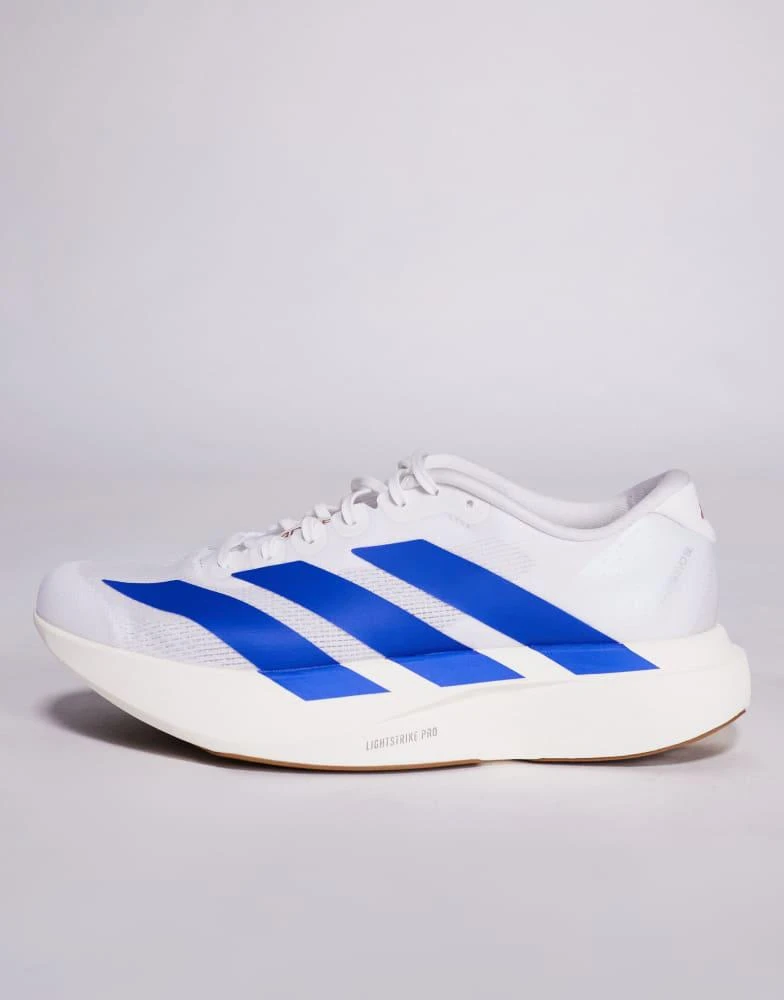 商品Adidas|adidas Running Adizero EVO SL trainers in white and blue,价格¥1346,第5张图片详细描述