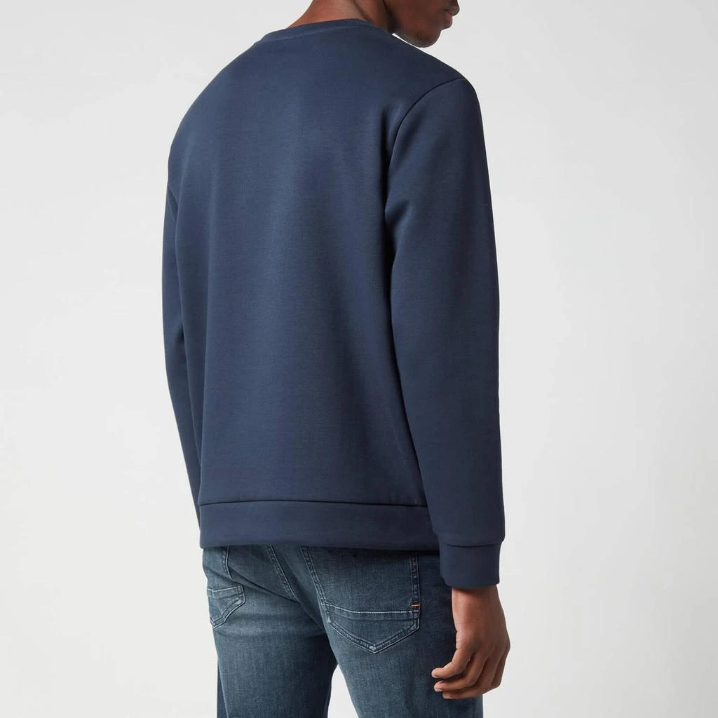 商品Hugo Boss|BOSS Green Men's Salbo Iconic Crewneck Sweatshirt - Navy,价格¥710,第2张图片详细描述