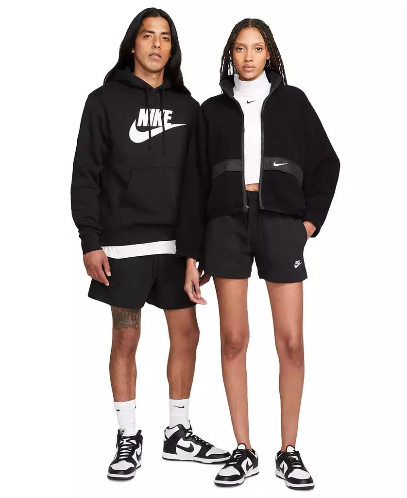 商品NIKE|Women's Sportswear Club Fleece Mid-Rise Shorts,价格¥161,第5张图片详细描述