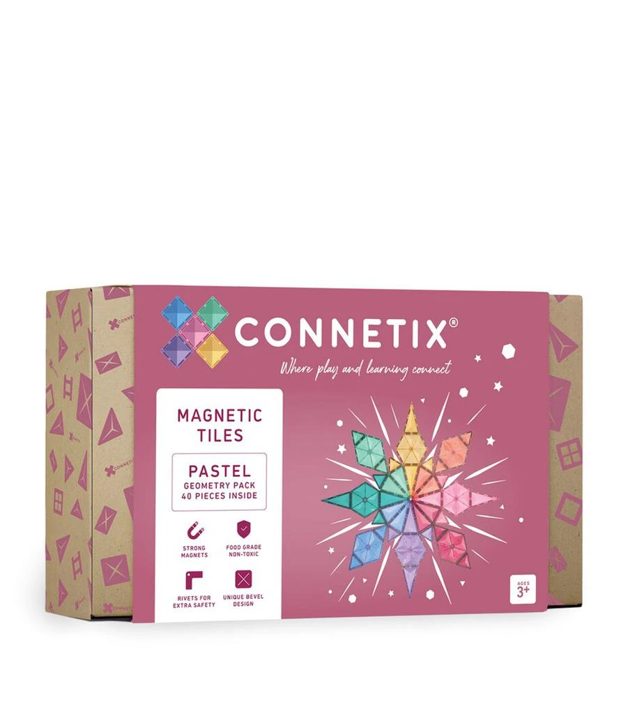 商品Connetix Tiles|Pastel Geometry Pack Play Set,价格¥488,第1张图片