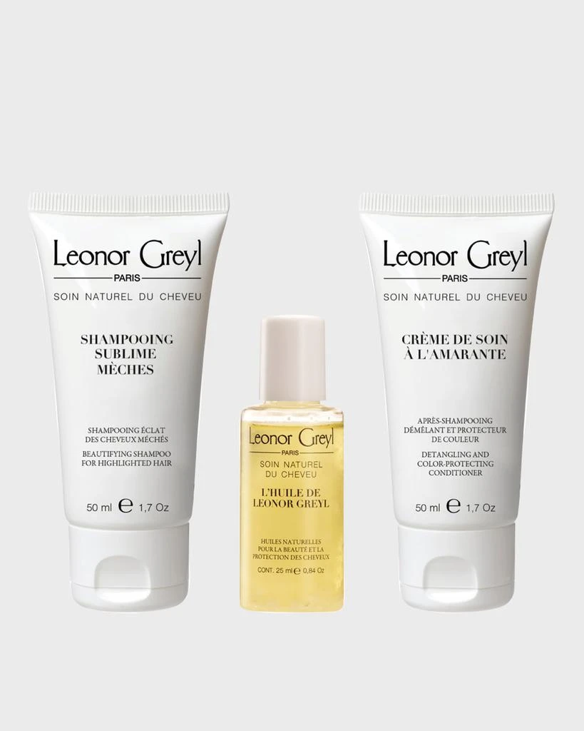 商品Leonor Greyl|Luxury Travel Kit for Colored/Highlighted Hair,价格¥478,第2张图片详细描述