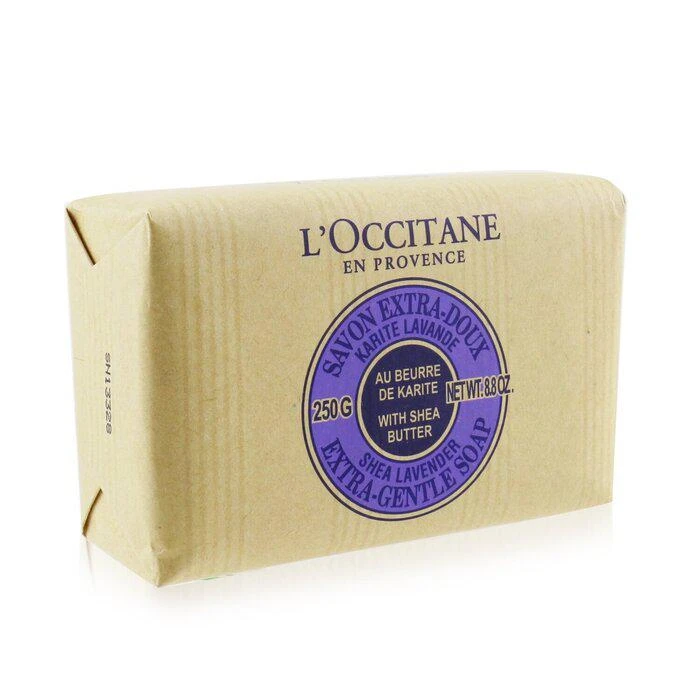 商品L'Occitane|L'Occitane 乳木果薰衣草味洁肤皂 身体皂 沐浴皂 温和保湿 滋养舒缓 温和洁肤  250g/8.8oz,价格¥82,第2张图片详细描述