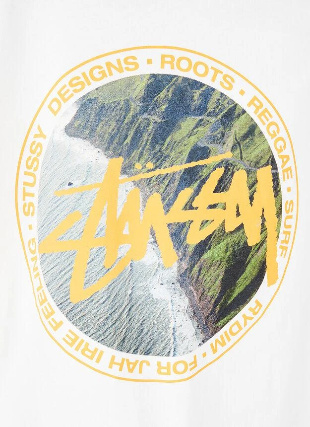 商品STUSSY|Coastline T-Shirt in White,价格¥349,第5张图片详细描述