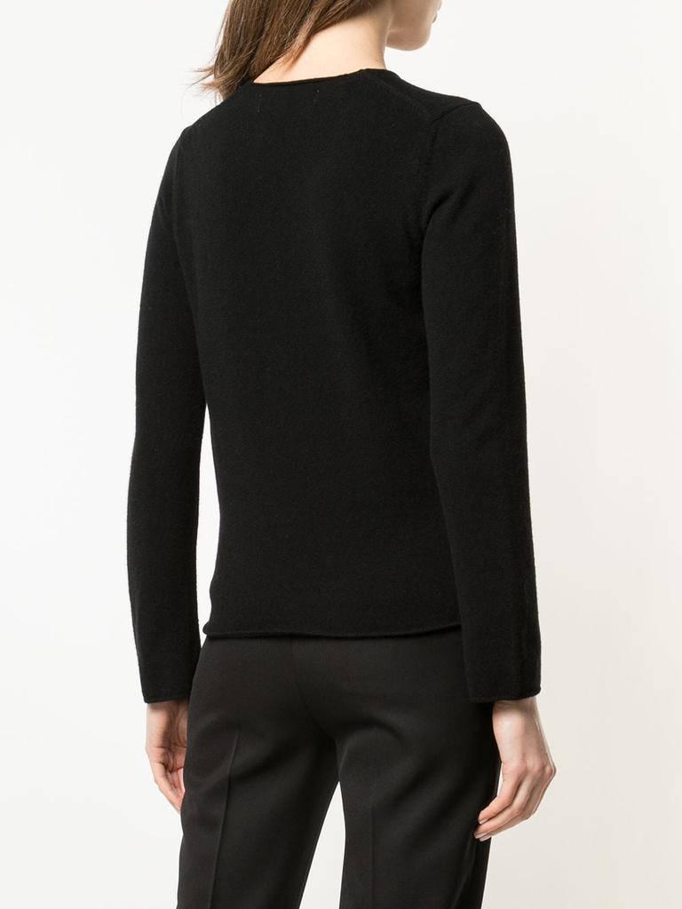 COMME DES GARÇONS Wool embroidered heart sweater商品第4张图片规格展示