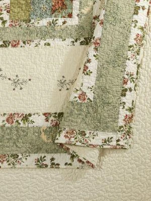 商品Modern Heirloom|Olivia 3-Piece Floral King Quilt Set,价格¥991,第4张图片详细描述