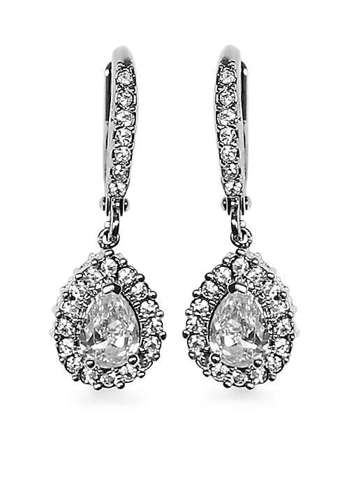 商品Givenchy|Pear Drop Crystal Drop Earrings,价格¥317,第1张图片