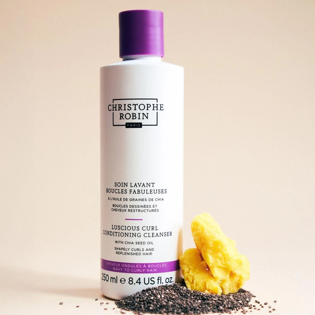 商品Christophe Robin|Luscious Curl Conditioning Cleanser with Chia Seed Oil,价格¥360,第3张图片详细描述