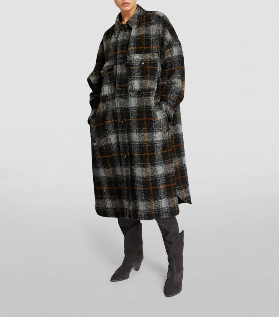 商品Isabel Marant|Check Fontizi Coat ,价格¥3811,第3张图片详细描述