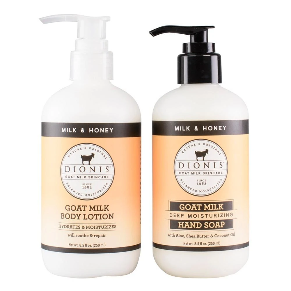 商品Dionis|Milk Honey Lotion 8.5 fl. oz. and Hand Soap Bundle Set, 2 Piece,价格¥172,第1张图片