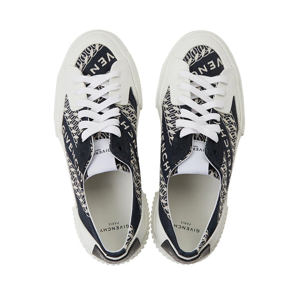 GIVENCHY 拼色女士帆布鞋 BE000PE0PT-411 商品