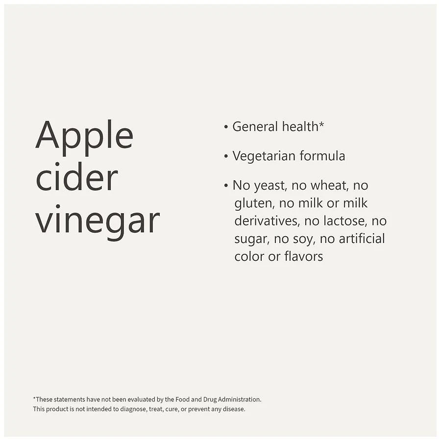 Apple Cider Vinegar 480 mg Tablets (50 days) 商品