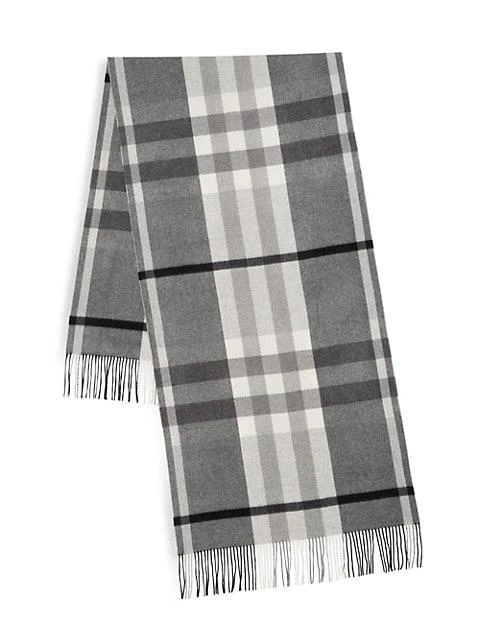 商品Burberry|Oversize Giant Check Cashmere Scarf,价格¥6187,第1张图片