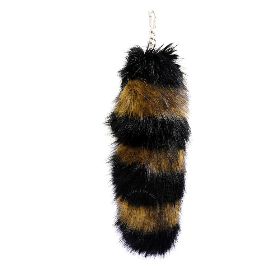 商品Burberry|Striped Faux Fur Tail Charm,价格¥430,第1张图片