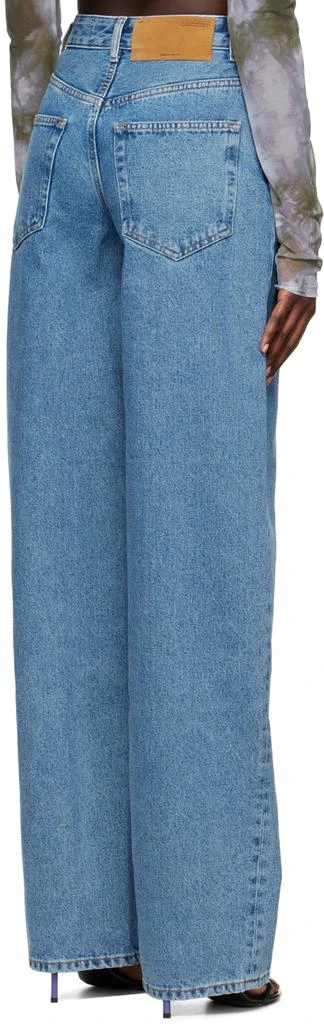 商品Off-White|Blue Wide-Leg Jeans,价格¥2217,第3张图片详细描述