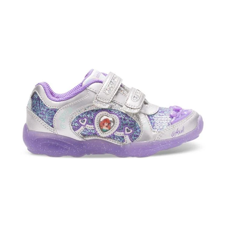 商品Stride Rite|Little Girls' Disney Princess Ariel Sneakers,价格¥389,第3张图片详细描述