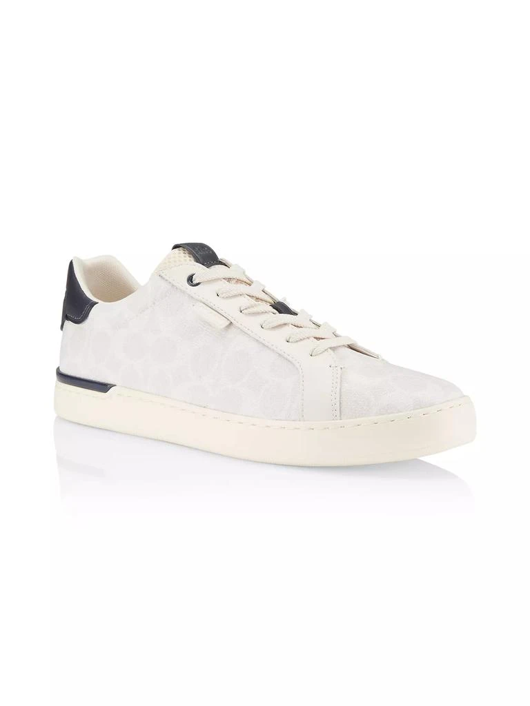 商品Coach|Low-Top Monogram Logo Sneakers,价格¥949,第2张图片详细描述