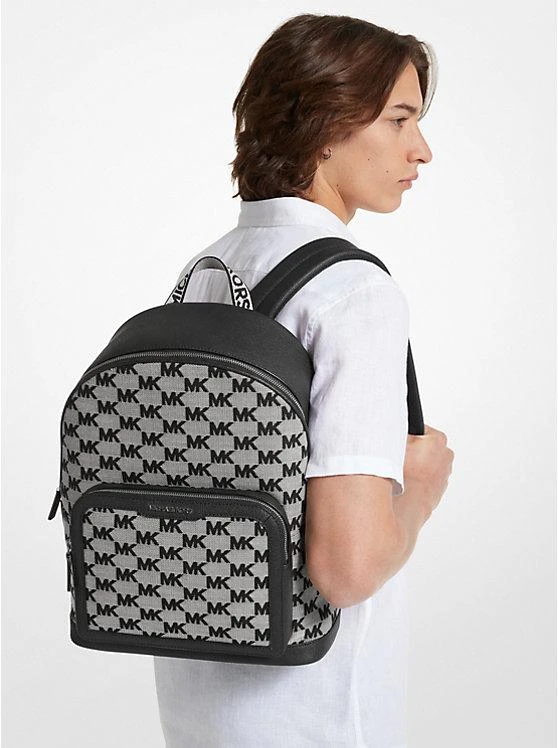 商品Michael Kors|Cooper Logo Jacquard Commuter Backpack,价格¥1268,第4张图片详细描述