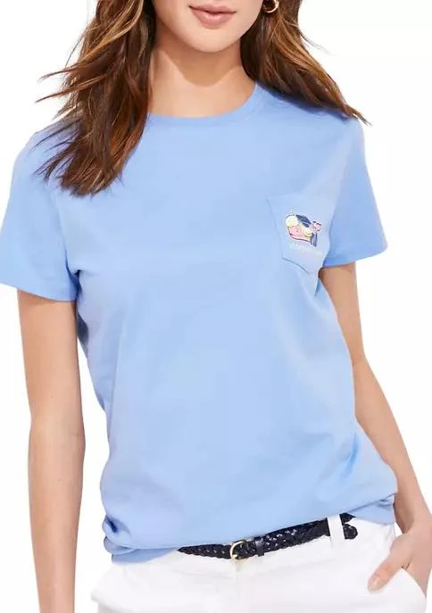 商品Vineyard Vines|Vines Graduation Whale T Shirt,价格¥94,第1张图片
