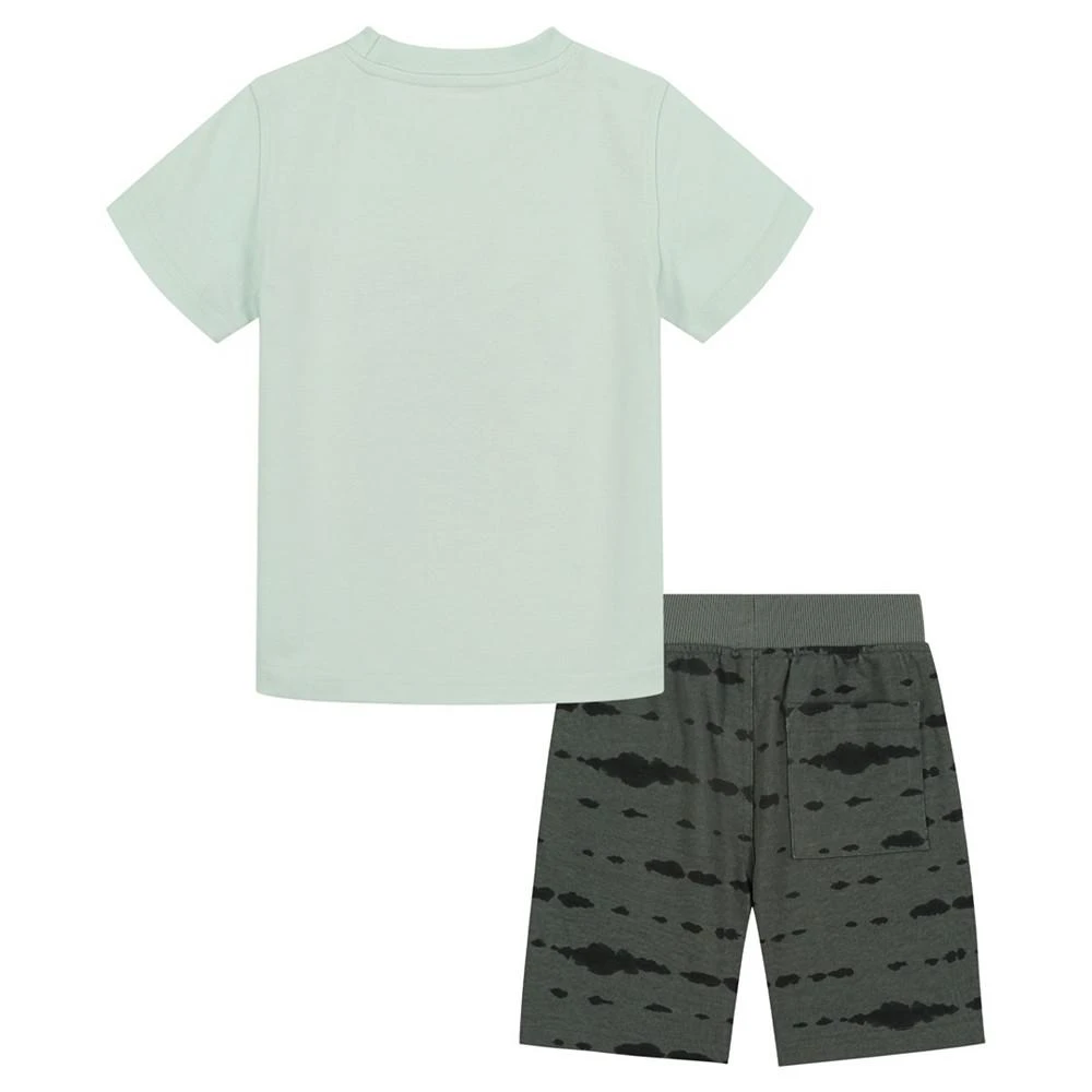 商品KIDS HEADQUARTERS|Big Boys Rhino Jersey T-shirt and Printed French Terry Shorts, 2 Piece Set,价格¥94,第2张图片详细描述