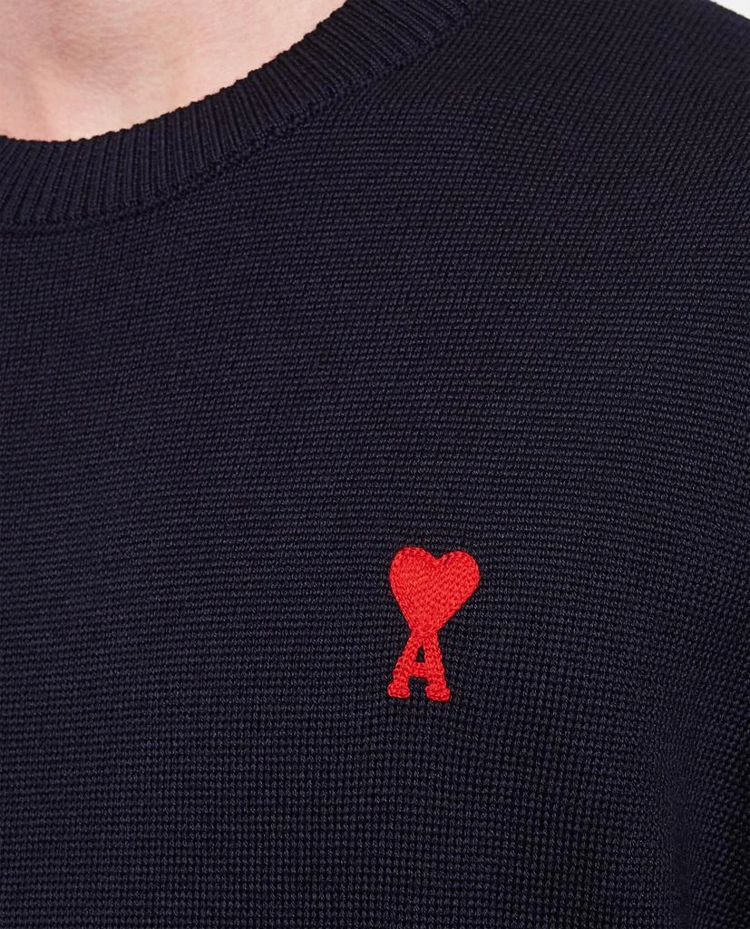 商品AMI|HEART LOGO MERINO WOOL SWEATER,价格¥2365,第4张图片详细描述