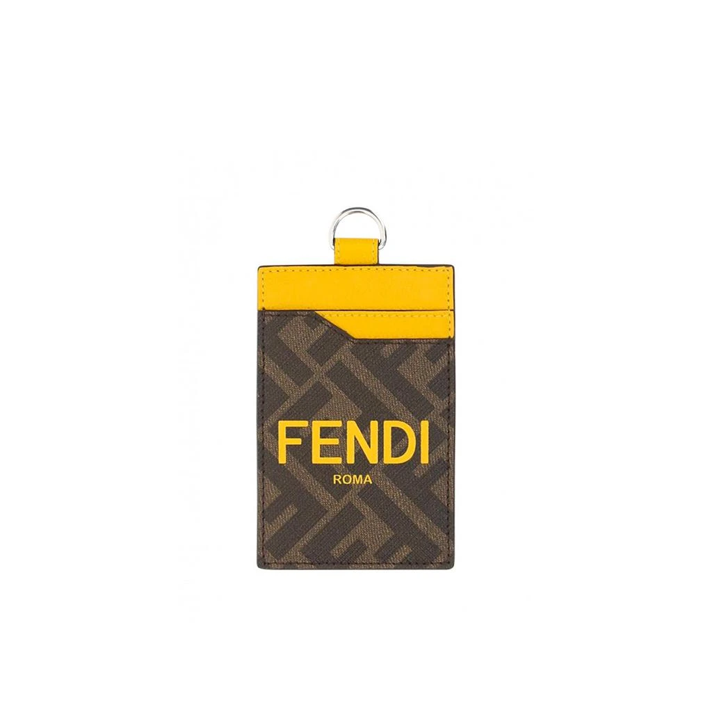 商品Fendi|Fendi Leather Card Holder,价格¥2105,第1张图片