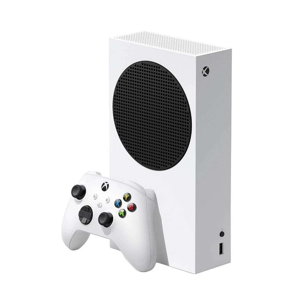 商品Xbox|Series S Console with Extra Blue Controller Accessories Kit,价格¥3140,第2张图片详细描述