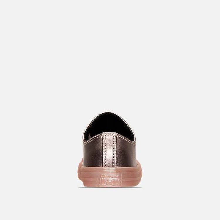 商品Converse|Girls' Toddler Converse Chuck Taylor All Star Ox Leather Metallic Casual Shoes,价格¥186,第5张图片详细描述