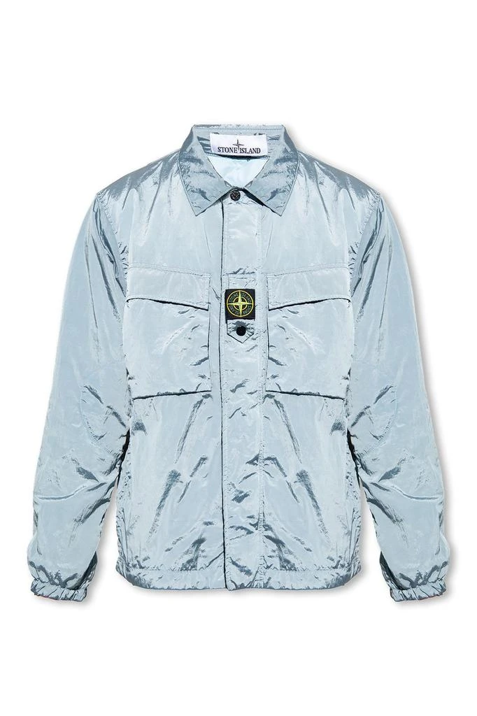 商品Stone Island|Stone Island Straight Hem Lightweight Shirt Jacket,价格¥5430,第1张图片
