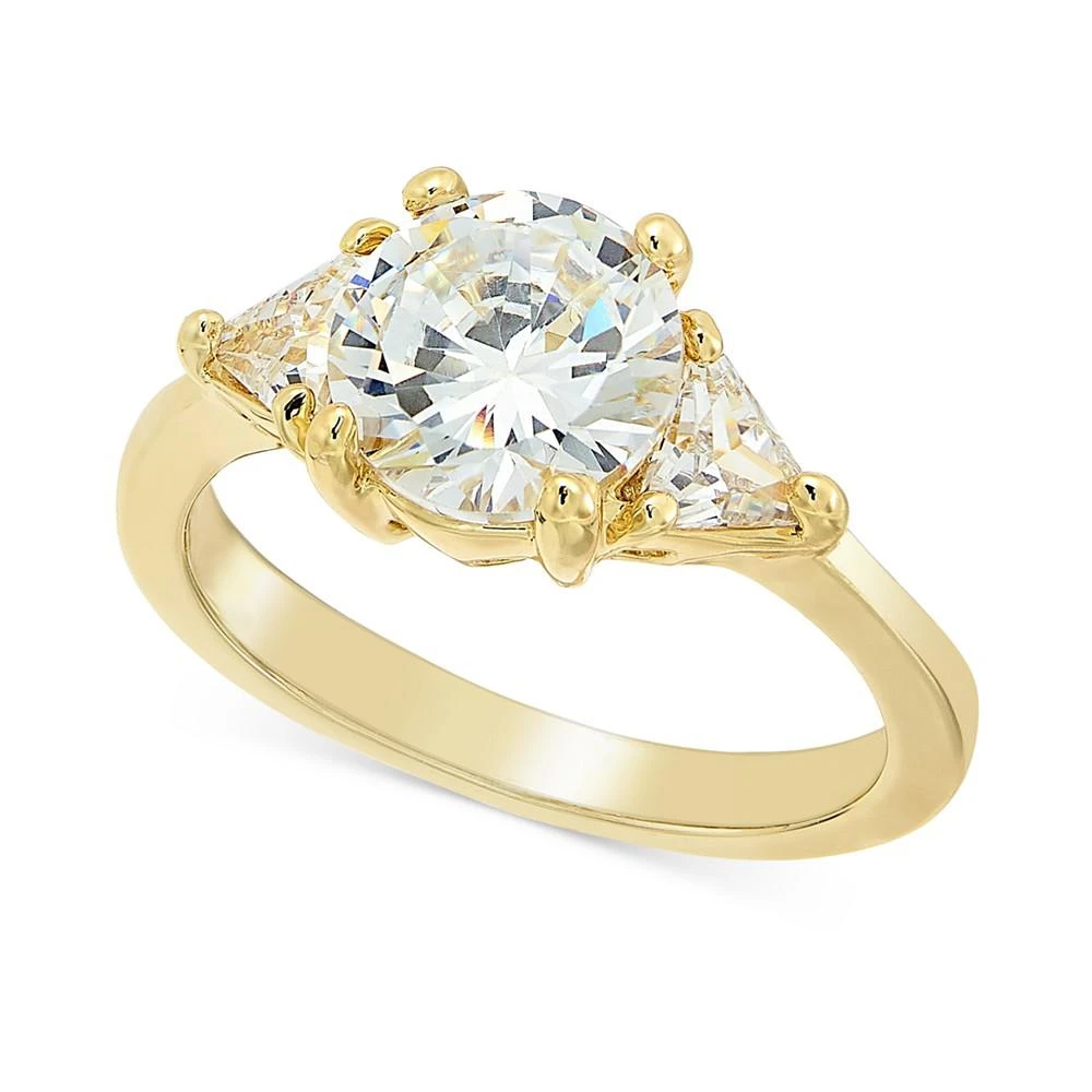 商品Charter Club|Gold-Tone Cubic Zirconia Accent Ring, Created for Macy's,价格¥89,第1张图片