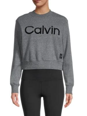 商品Calvin Klein|Logo Drop Shoulder Sweatshirt,价格¥160,第1张图片详细描述