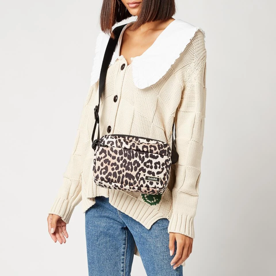 商品Ganni|Ganni Printed Recycled Shell Shoulder Bag,价格¥989,第2张图片详细描述