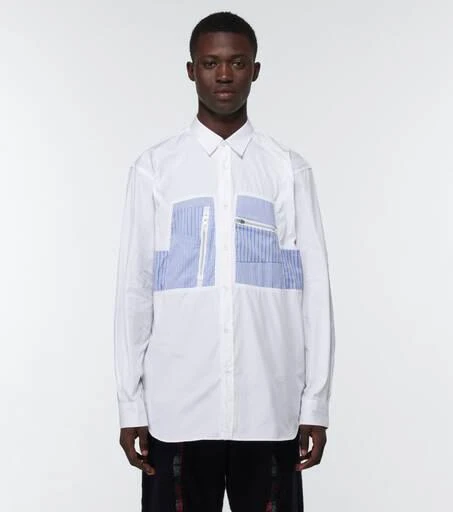 商品Comme des Garcons|棉质府绸贴花衬衫,价格¥5182,第3张图片详细描述