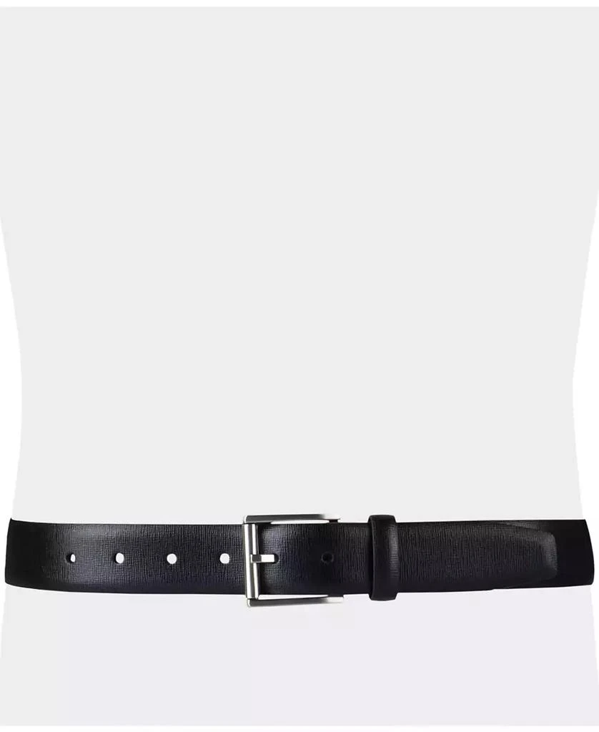 商品Calvin Klein|Men’s Textured Leather Roller Bar Buckle Belt,价格¥180,第5张图片详细描述