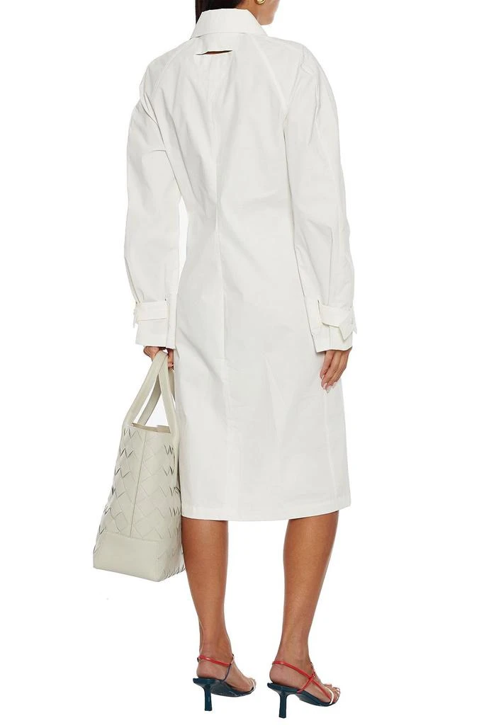 商品Bottega Veneta|Cutout cotton midi shirt dress,价格¥2734,第3张图片详细描述