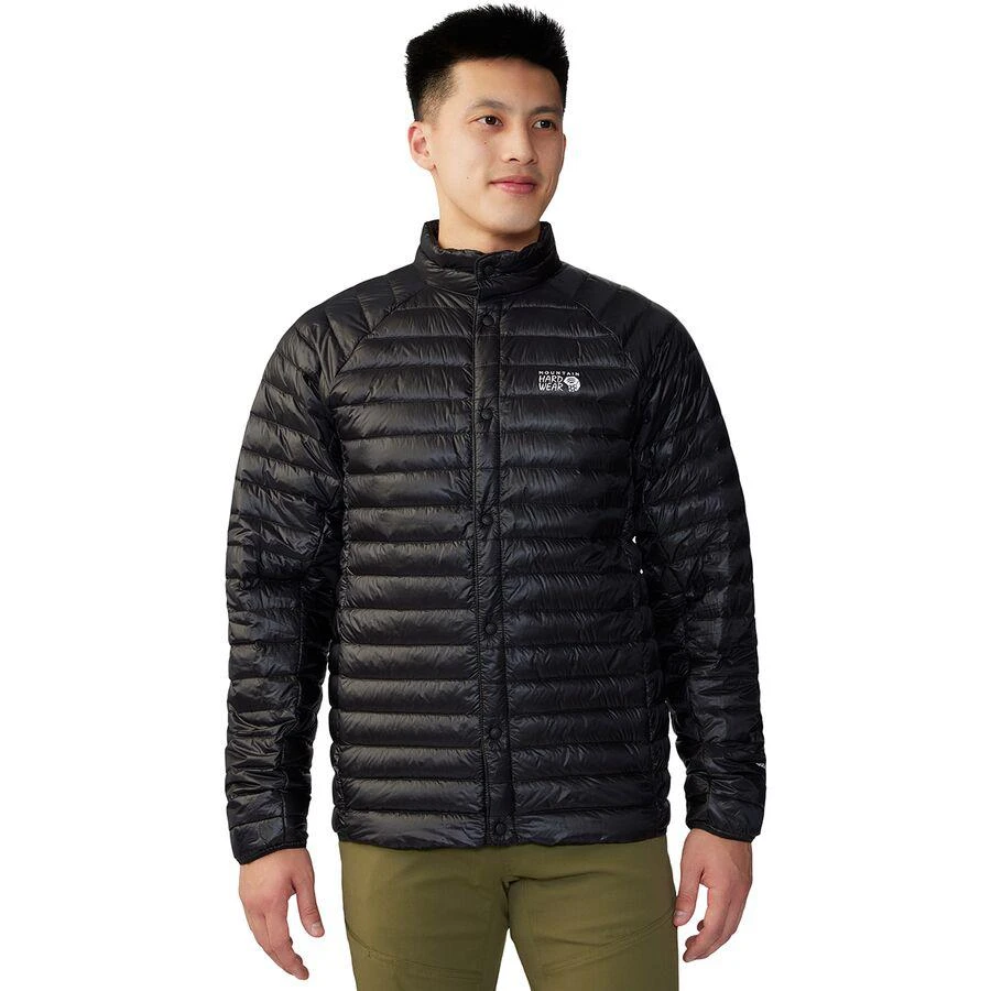 商品Mountain Hardwear|Ghost Whisperer Snap Jacket - Men's,价格¥974,第1张图片