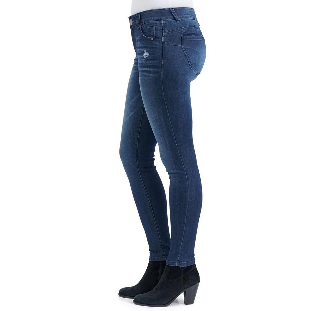 商品Democracy|Women's High Rise "Ab"Solution Elastic Waistband Jegging,价格¥582,第3张图片详细描述