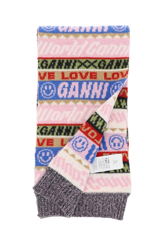 商品Ganni|GRAPHIC SCARF,价格¥910,第2张图片详细描述