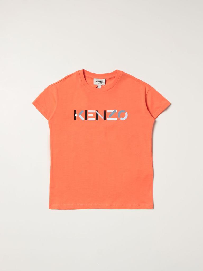 Kenzo Junior T-shirt with logo商品第1张图片规格展示