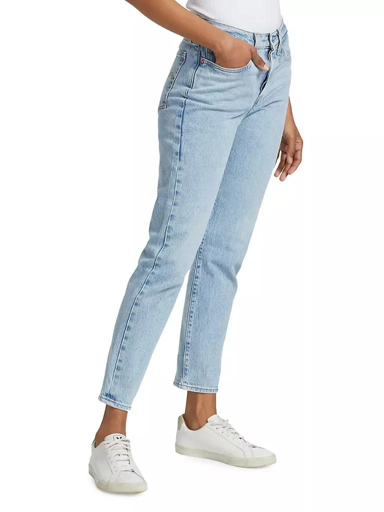商品Levi's|Wedgie Icon High-Rise Tapered Jeans,价格¥208,第4张图片详细描述
