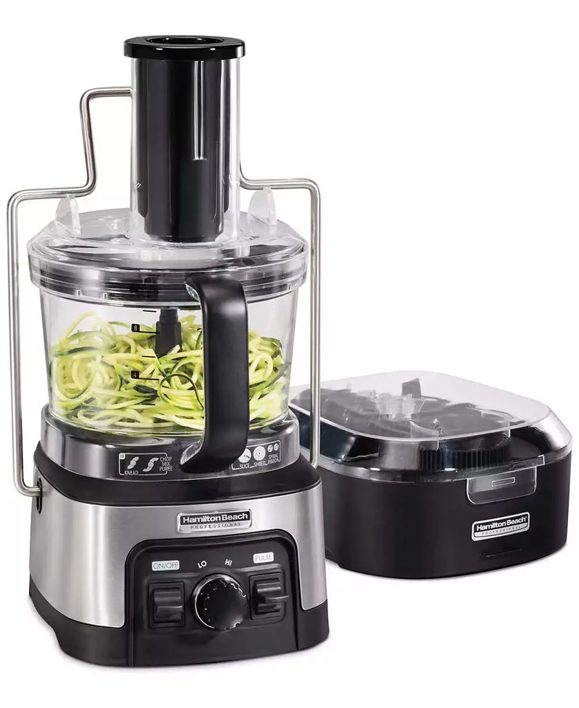 商品Hamilton Beach|Professional Spiralizing Stack & Snap Food Processor,价格¥1137,第5张图片详细描述