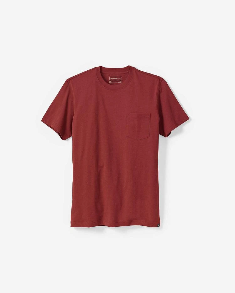 商品Eddie Bauer|Men's Legend Wash Short-Sleeve Pocket T-Shirt - Classic Fit,价格¥105-¥120,第1张图片