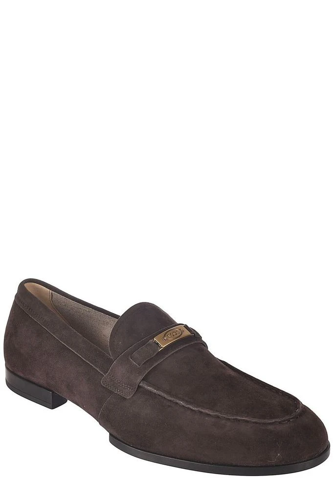 商品Tod's|Tod's Round Toe Slip-On Loafers,价格¥3713,第2张图片详细描述