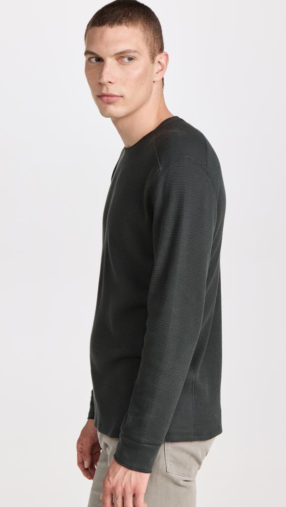 商品Vince|Vince Long Sleeve Thermal Crew Tee,价格¥426,第6张图片详细描述