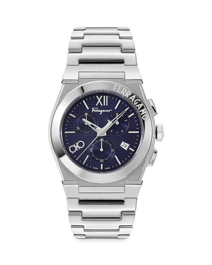 商品Salvatore Ferragamo|Vega Chronograph Bracelet Watch, 42mm,价格¥9349,第1张图片