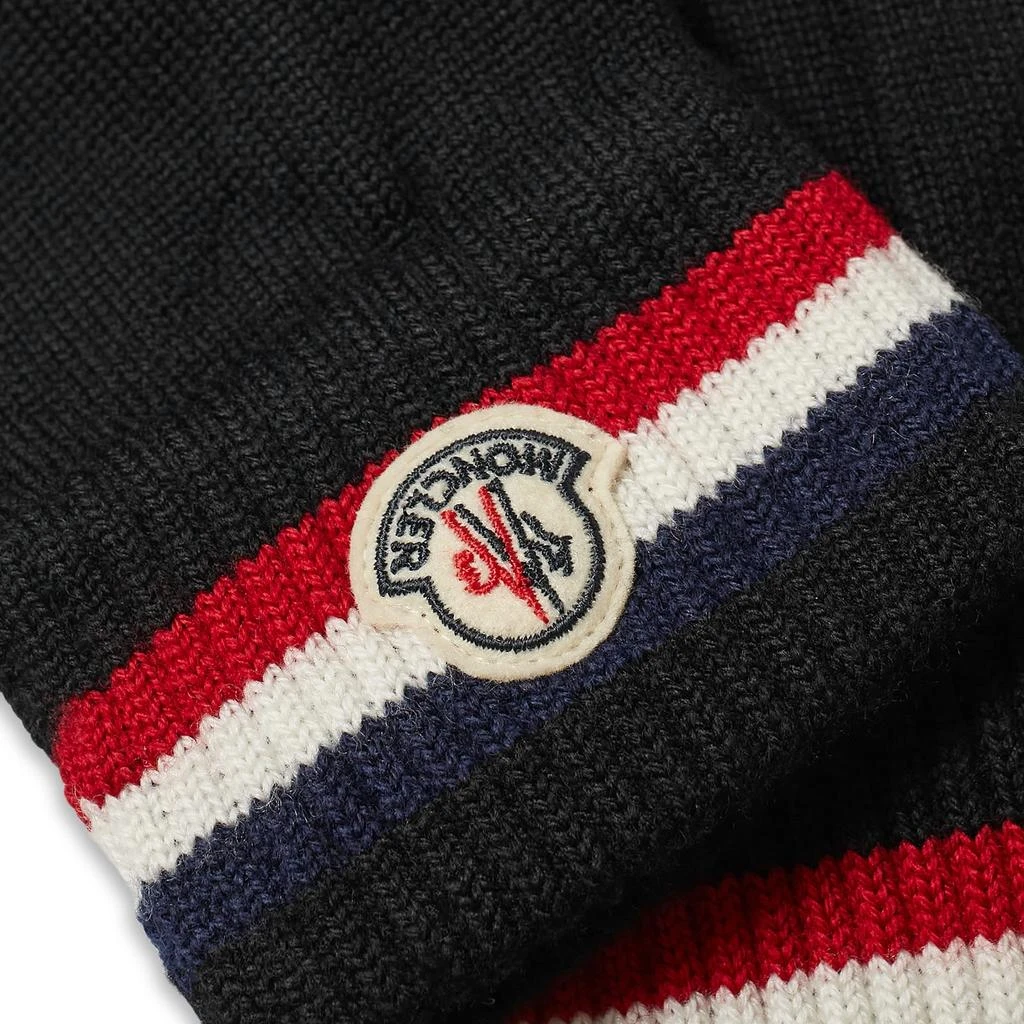 商品Moncler|Moncler Tricolour Logo Gloves,价格¥2236,第2张图片详细描述