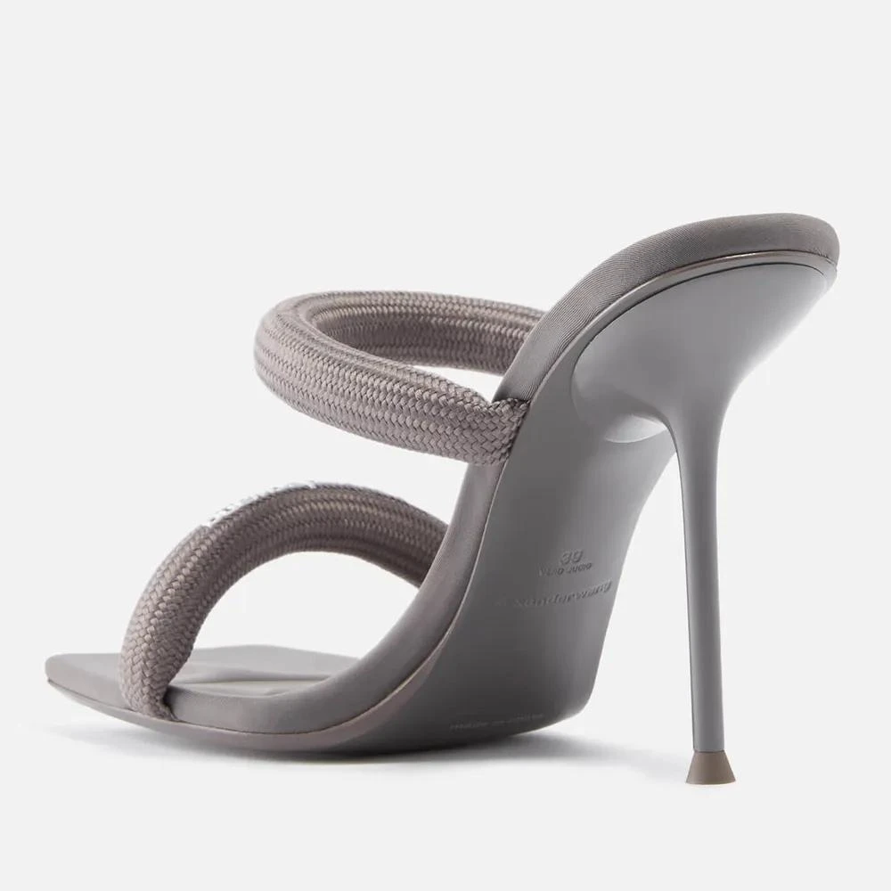 商品Alexander Wang|Alexander Wang Women's Julie Nylon Heeled Sandals,价格¥2767,第2张图片详细描述