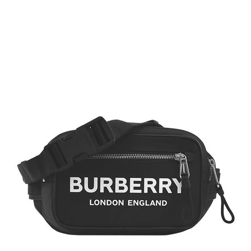 商品[国内直发] Burberry|BURBERRY 黑色男士腰包 8021089,价格¥4125,第1张图片