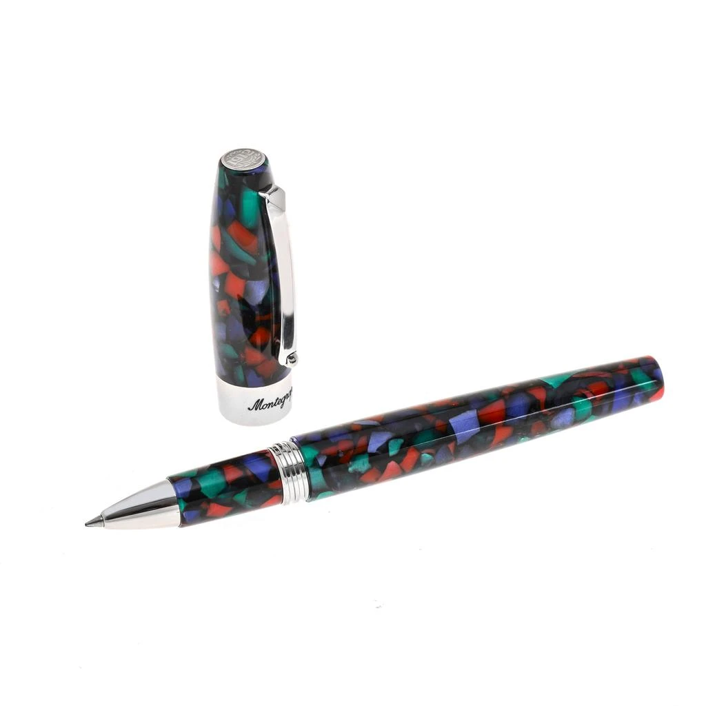 商品Montegrappa|Montegrappa Fortuna Mosaico Aurora Rollerball Pen ISFOBRIK,价格¥1494,第2张图片详细描述